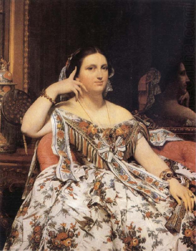 Jean-Auguste Dominique Ingres Madame Motessier Seated china oil painting image